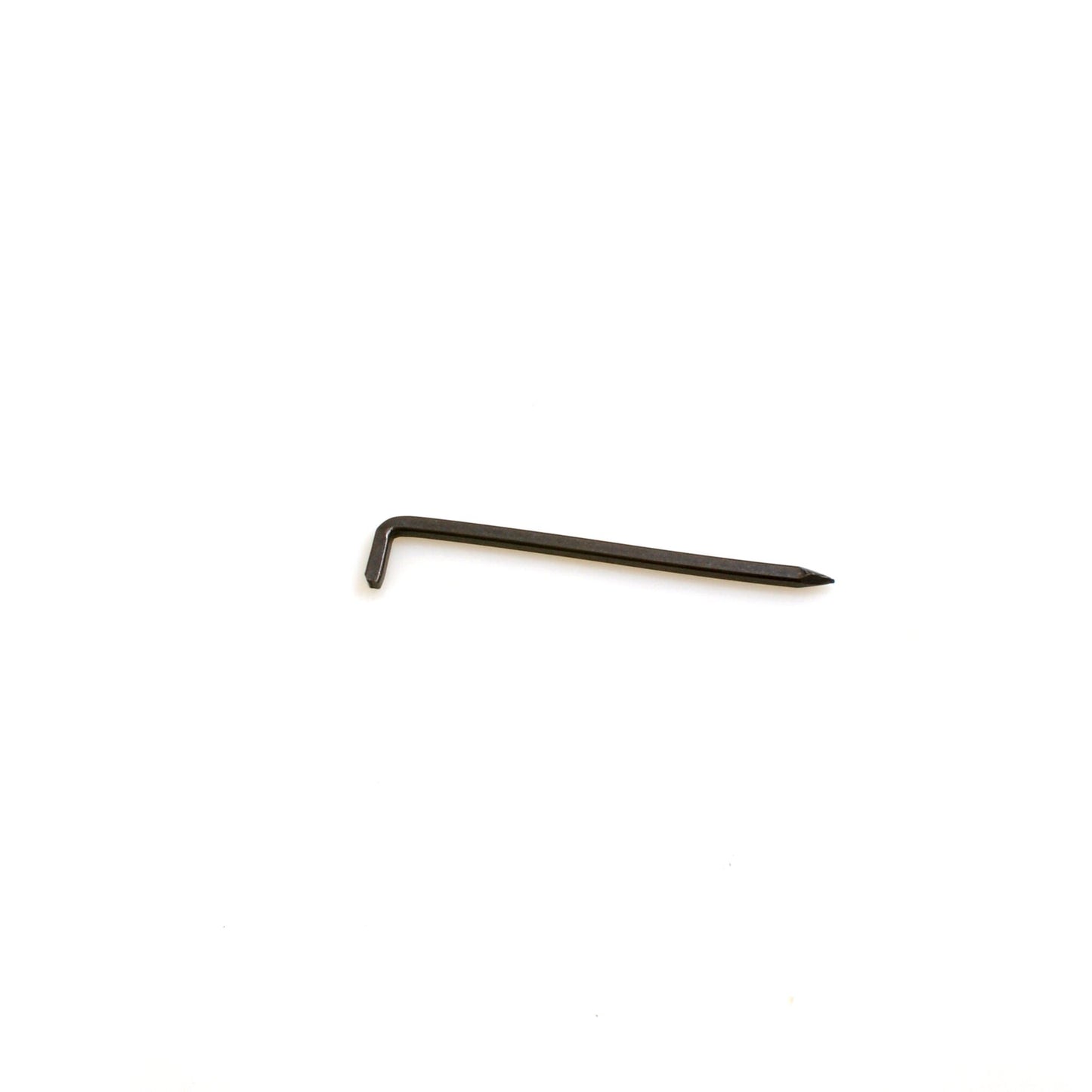 Design61 50x Konsolhaken Stahlhaken Vierkantdraht Ø 3 x L 70 mm aus Eisen