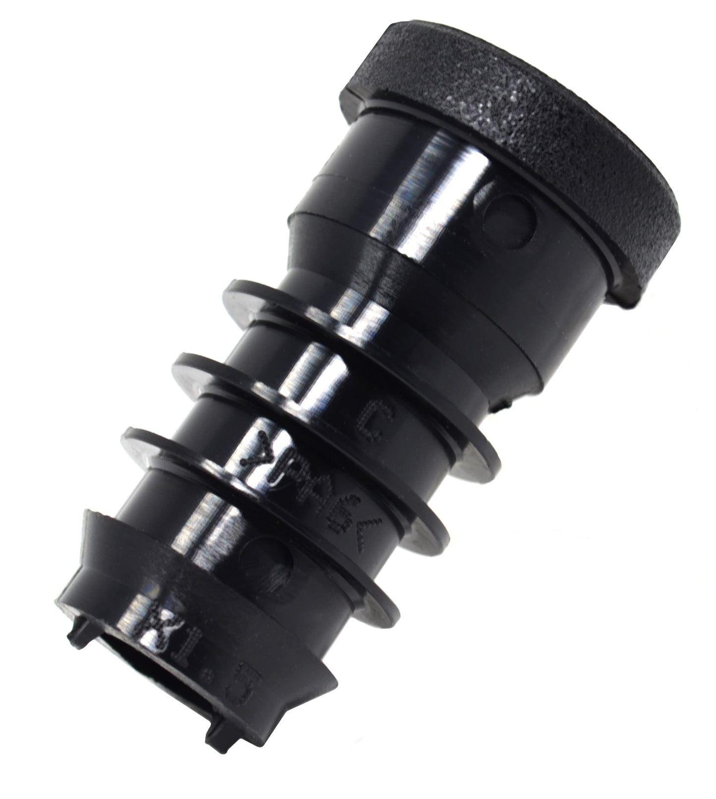 Design61 8x threaded plugs adjusting plugs for round tube with inserted metal nut Ø20 mm 1-1.5 mm with M8 internal thread