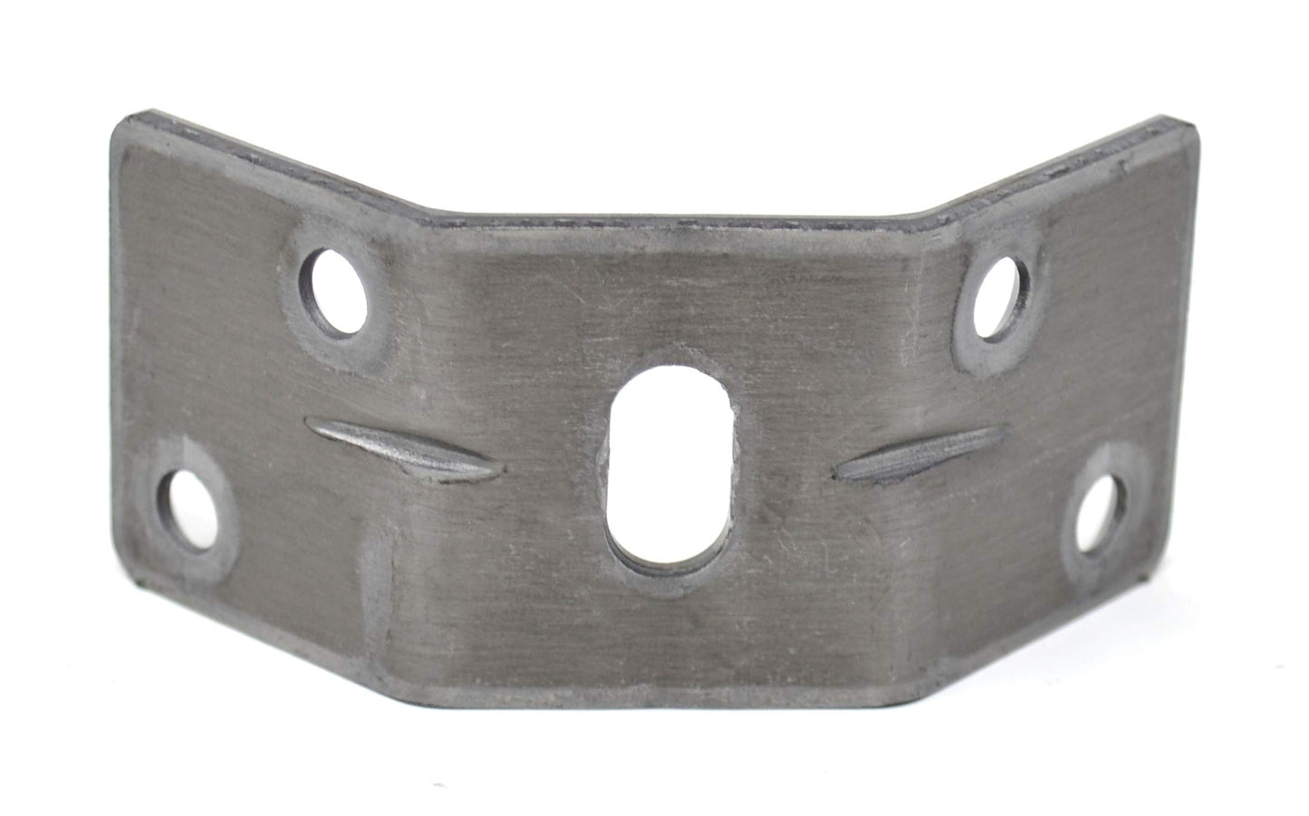 Design61 jeu de 4 ferrures d'angle pour pieds de table, acier 75 x 34,5 mm