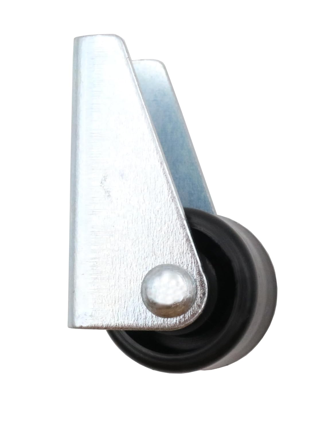 Design61 4x Kastenbockrollen Bettkastenrollen Möbelrolle mit harter Lauffläche 45x25 mm Rad Ø 25 x 19 mm