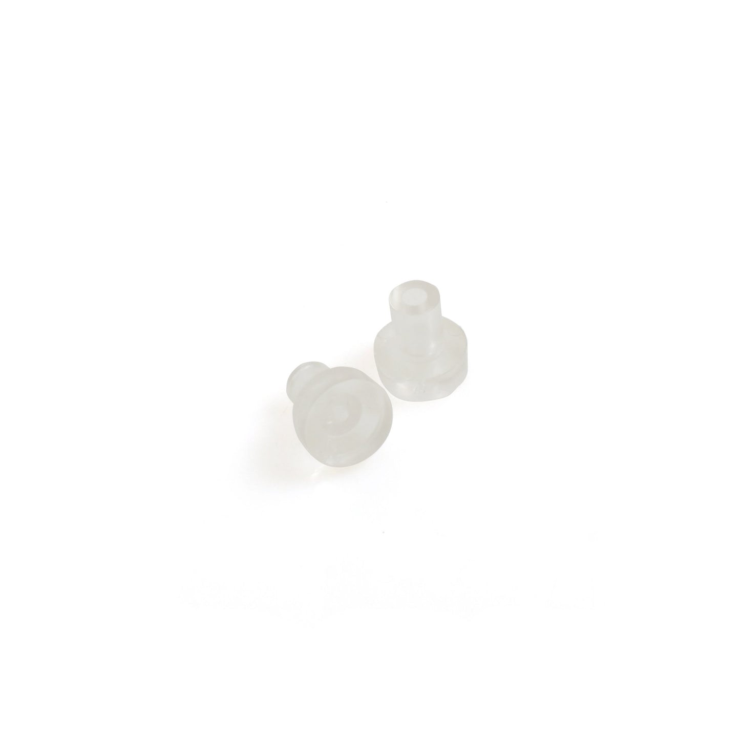 Lot de 20 supports en verre PVC Design61 Ø 6 mm transparents