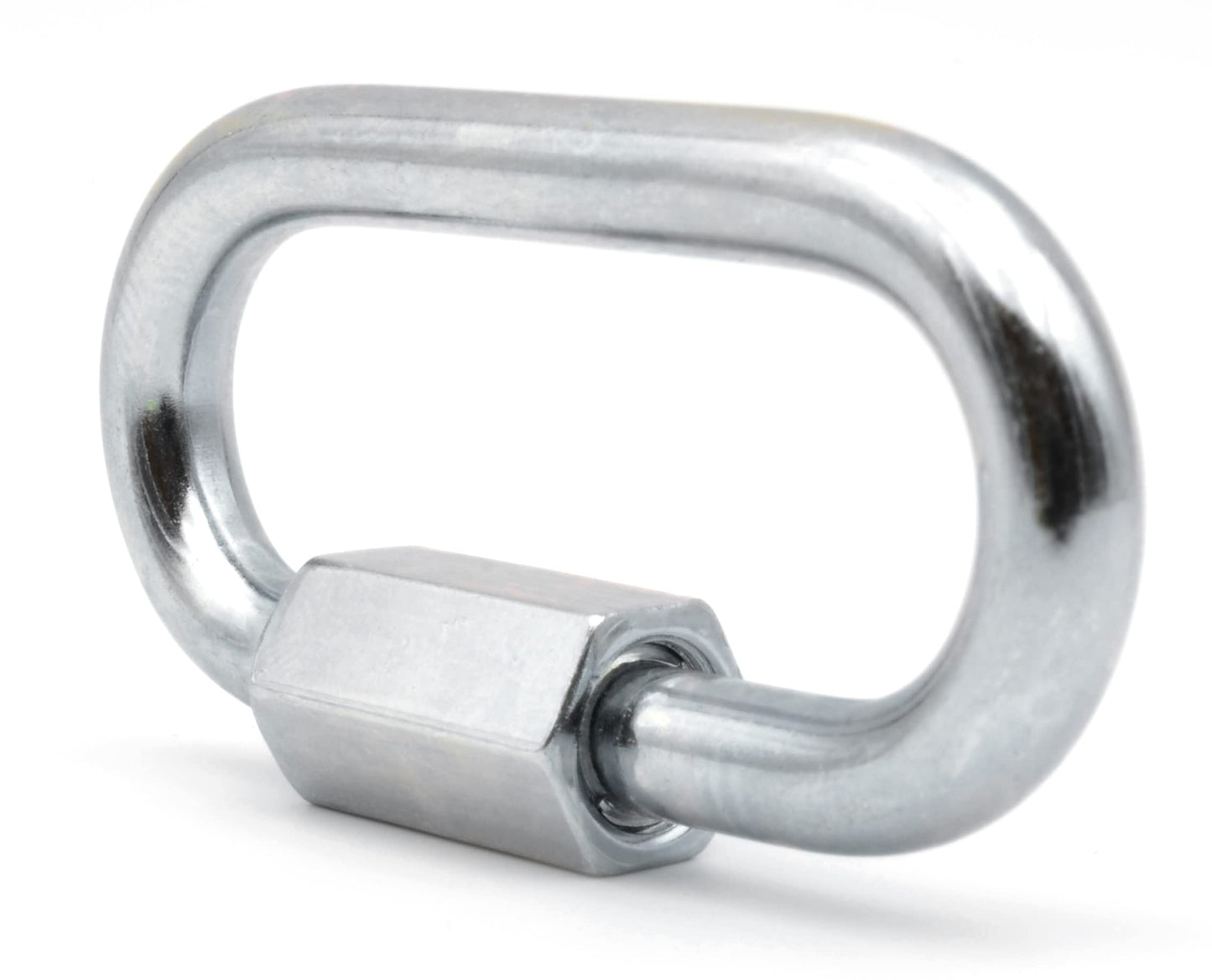 Design61 5x Kettennotglied Ketten Schnellverschlüsse Notglied Ø 5,0 mm x 39,5 mm galv. verzinkt mit Verschraubung