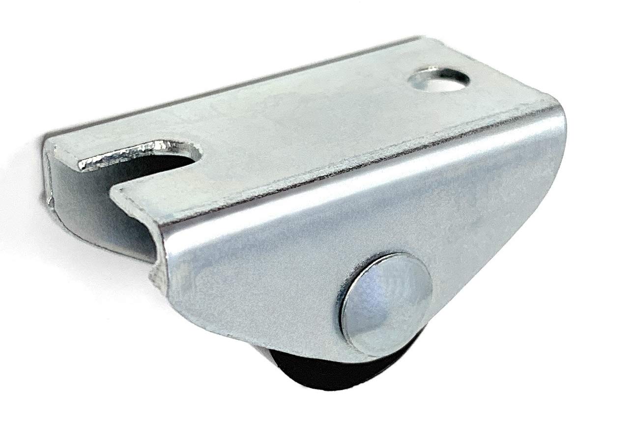 Design61 4x Kastenbockrolle Bettkastenrolle Möbelrolle Möbelrollen 15x11 mm mit Kunststoff Räder
