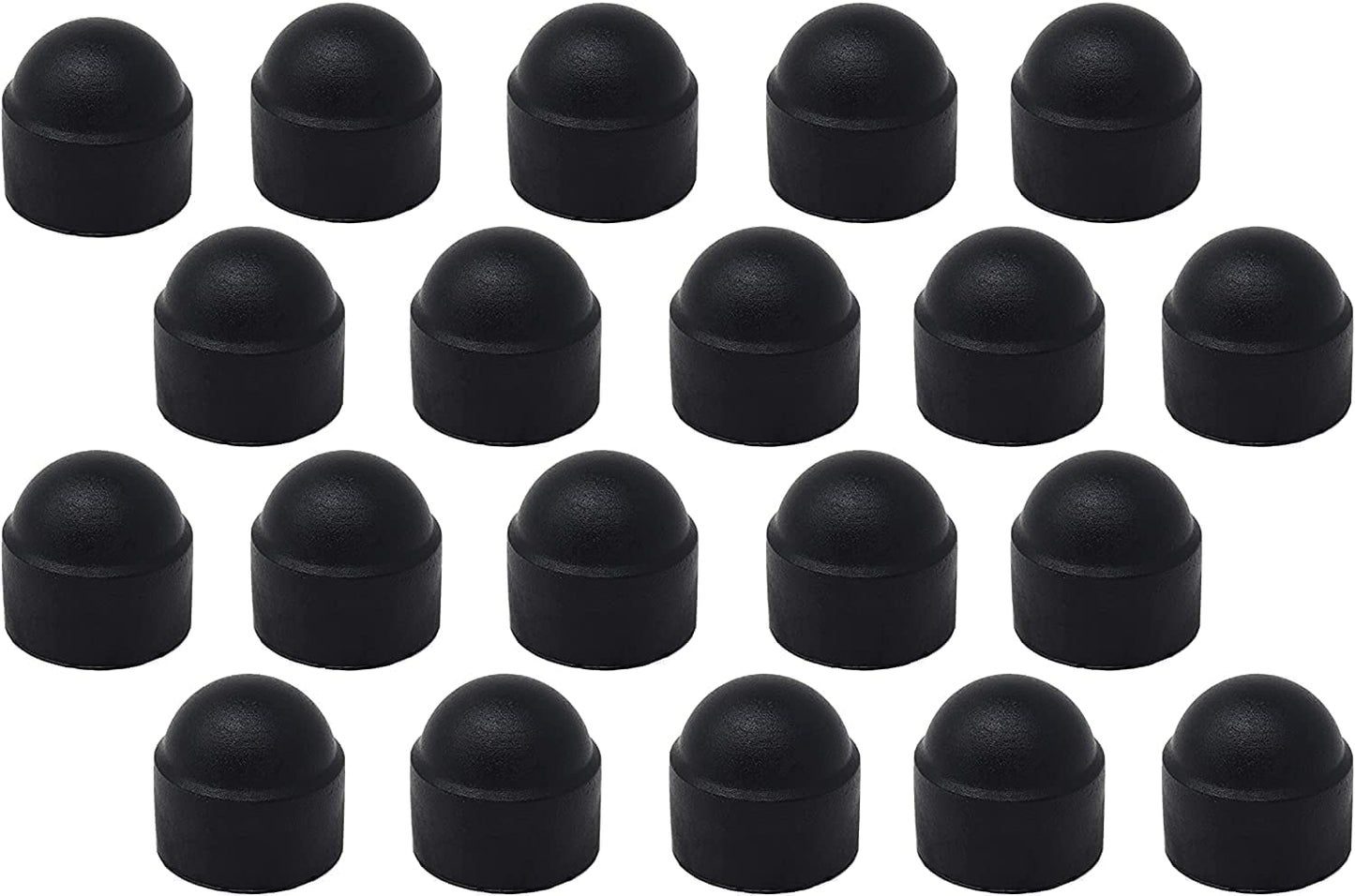 Design61 20x Capuchons de protection hexagonaux ronds M16 x SW24 mm avec six pans creux pour écrous et têtes de vis