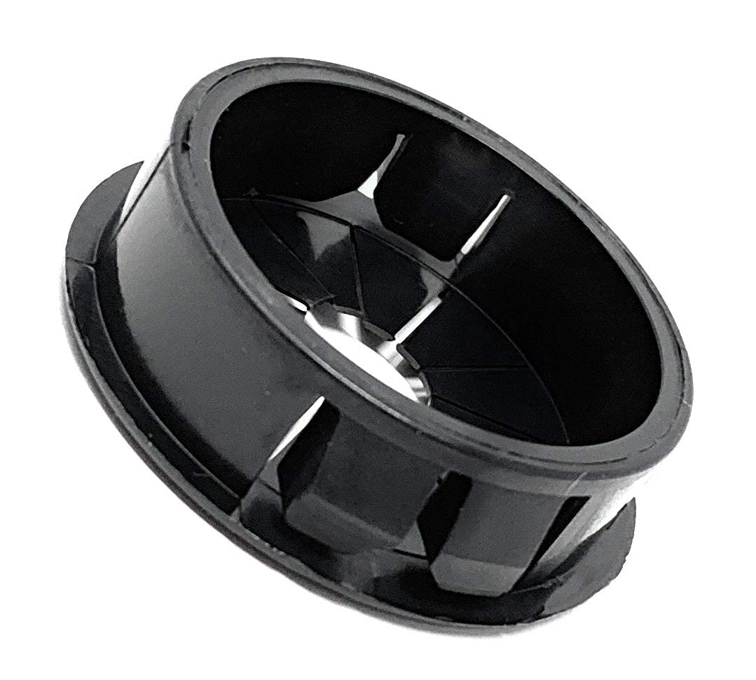 Cable grommets set of 20 plastic for cables from 3.2-25.4 mm Ø and sheet metal up to max. 3.2 mm thickness in black