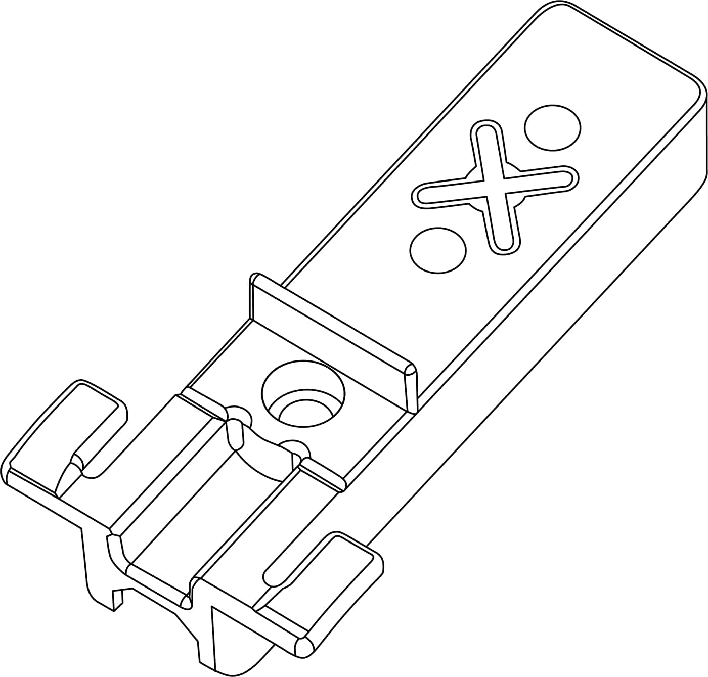 Design61 100 Stück Universal Terrassenverbinder Kunststoffclips inkl. Edelstahl Schrauben Terrassendielen Befestigung Unsichtbar Edelstahl für Terrassendielen Holz- & Aluminium Dielenstärke 19–32mm