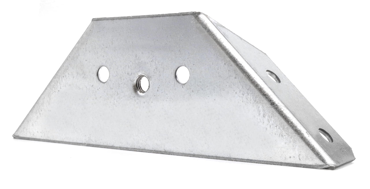 Design61 4x Corner Connector Angle Fitting Bed Fitting Triangular with M8 Thread