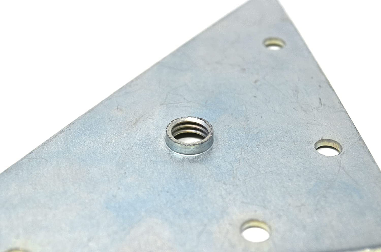 Design61 4er Set Montageplatte Anschraubplatte 117x117 mm für Möbelfüße mit M8 Gewinde