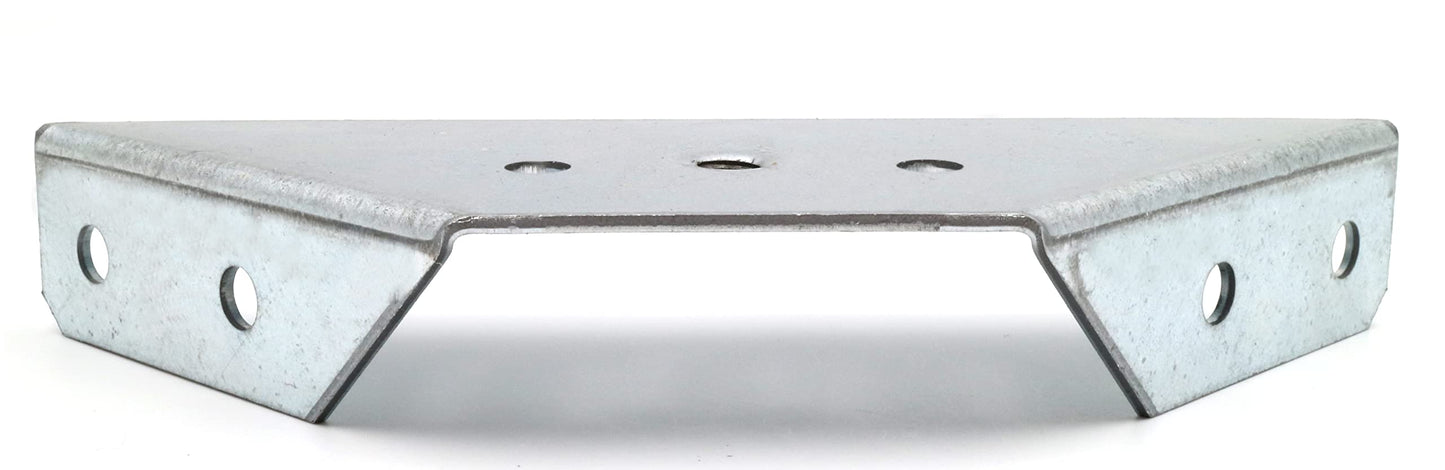 Design61 4x Corner Connector Angle Fitting Bed Fitting Triangular with M8 Thread
