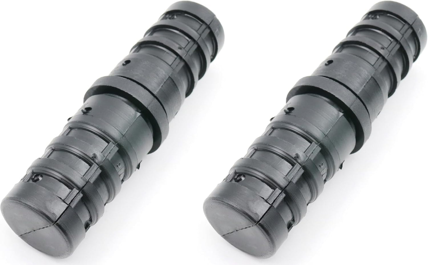 Design61 2x 2-way connector pipe connector for round pipes with outer diameter of 28mm