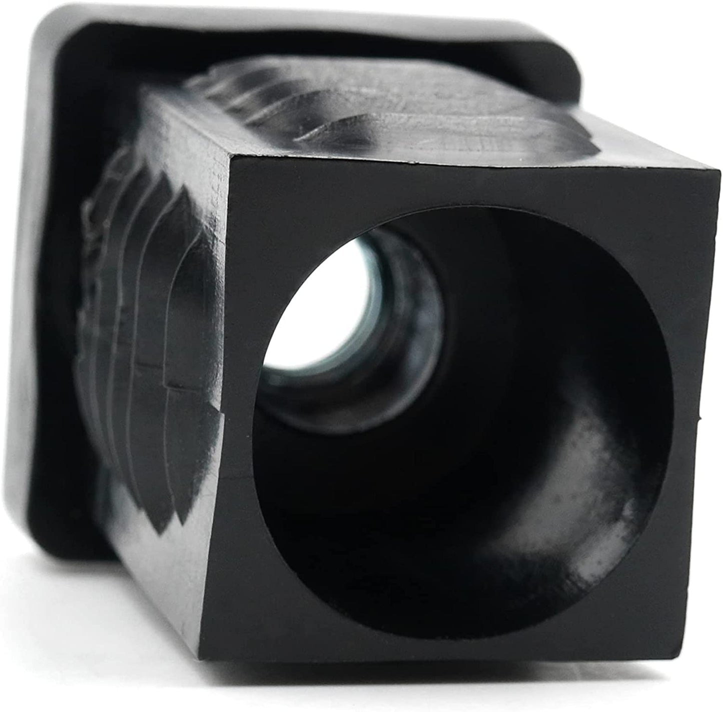 Design61 4x threaded plugs square tube plugs 25x25 mm wall thickness 1-2 mm with M8 internal thread
