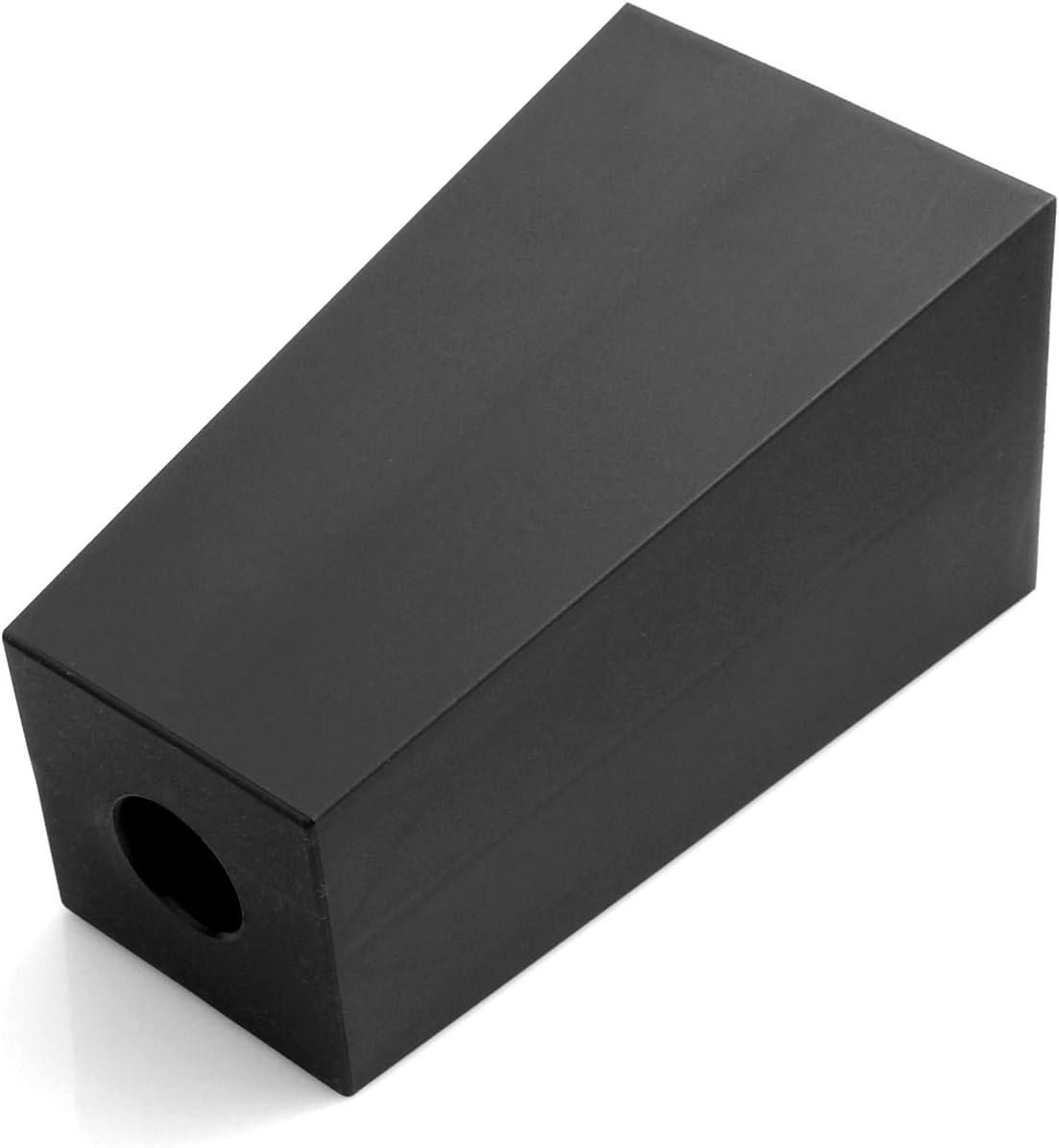Design61 4er Set Sofa Füße Kunststoff Möbelgleiter Möbeluntersetzer Sofa Sessel zum Anschrauben Kunststoff Möbelgleiter in Schwarz