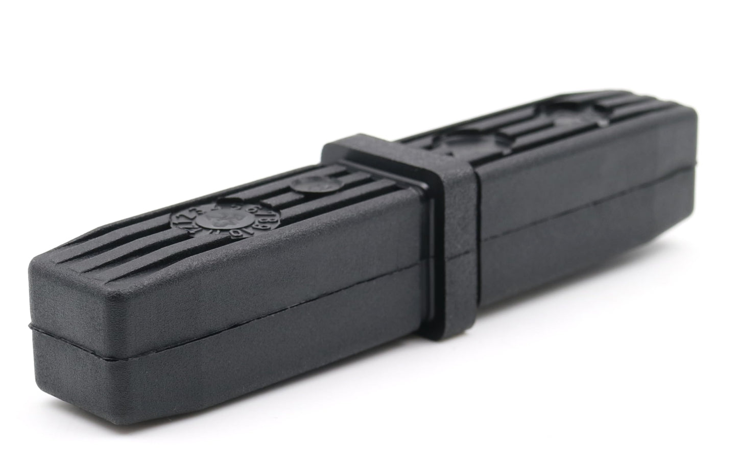 Design61 2er Set 2-Wege Steckverbinder Rohrverbinder für Vierkantrohre 20 x 20 x 1,5 mm
