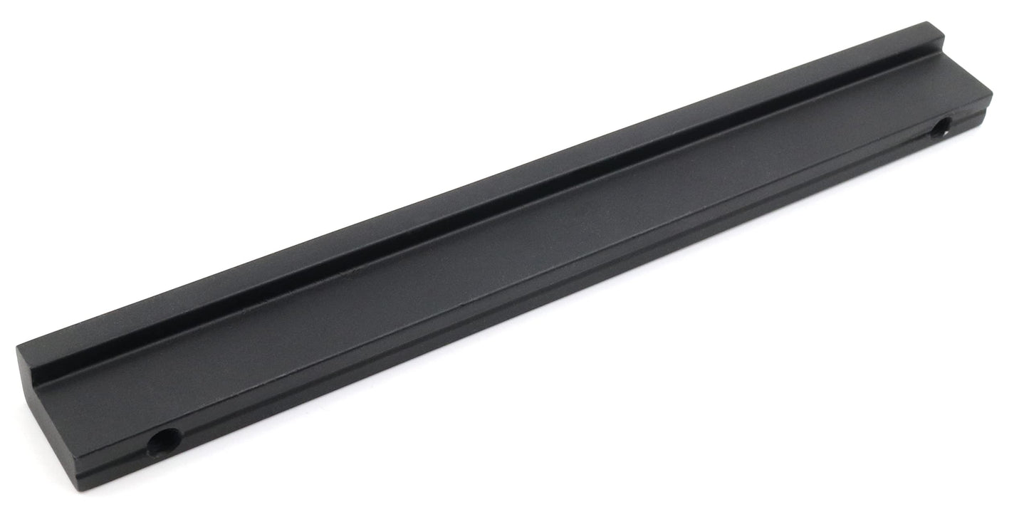 Design61 2x furniture handles 128mm handles for kitchen cabinets cupboard handles drawer handles in black