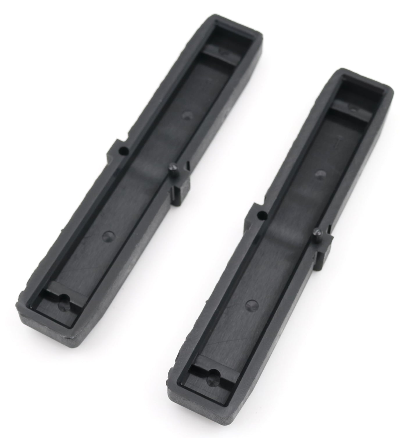 Design61 2er Set 2-Wege Steckverbinder Rohrverbinder für Vierkantrohre 20 x 20 x 1,5 mm