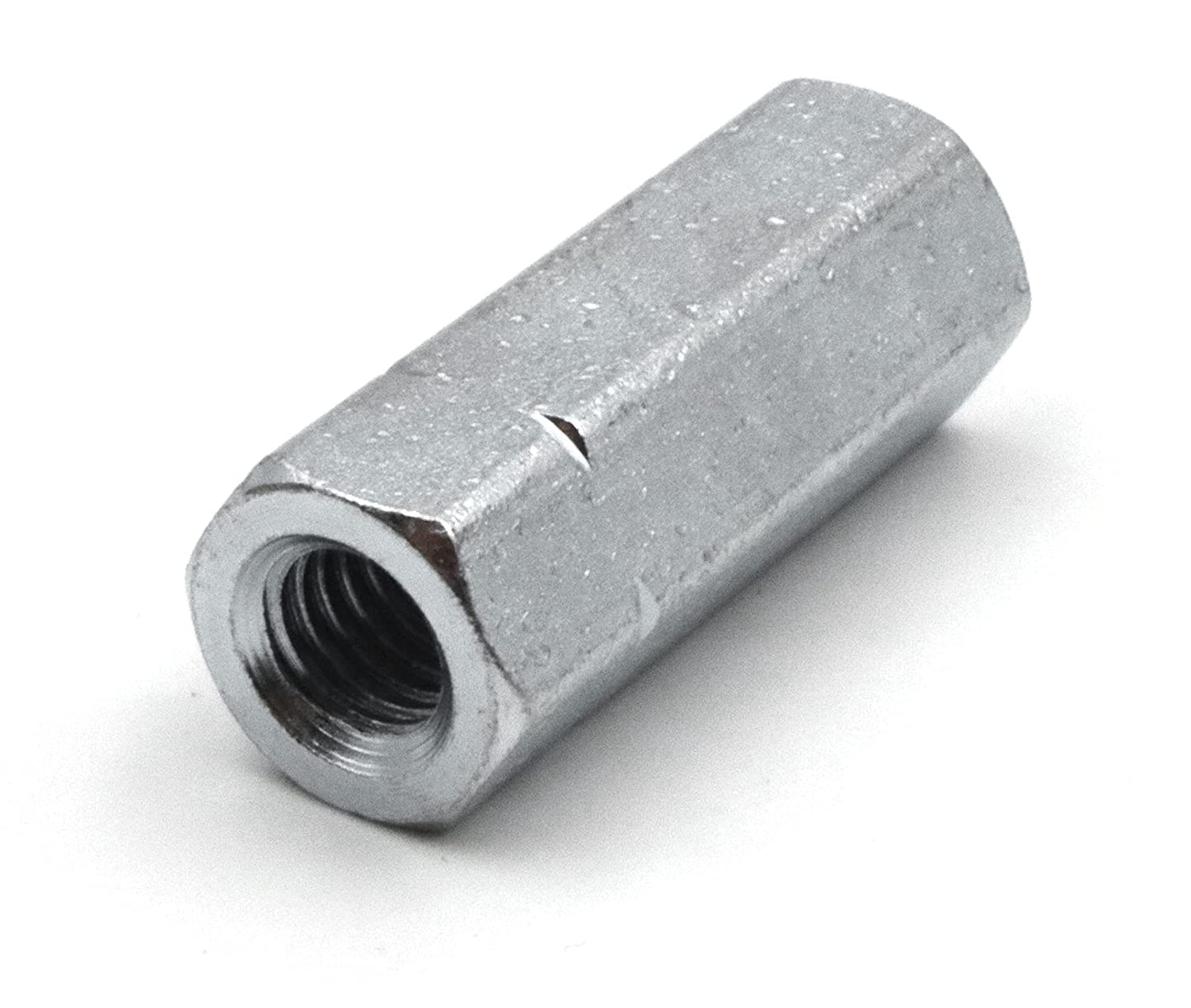 Écrou de tige Design61 M10 x 45 mm, écrou de tendeur hexagonal, filetage intérieur, tige filetée, acier galvanisé, lot de 4