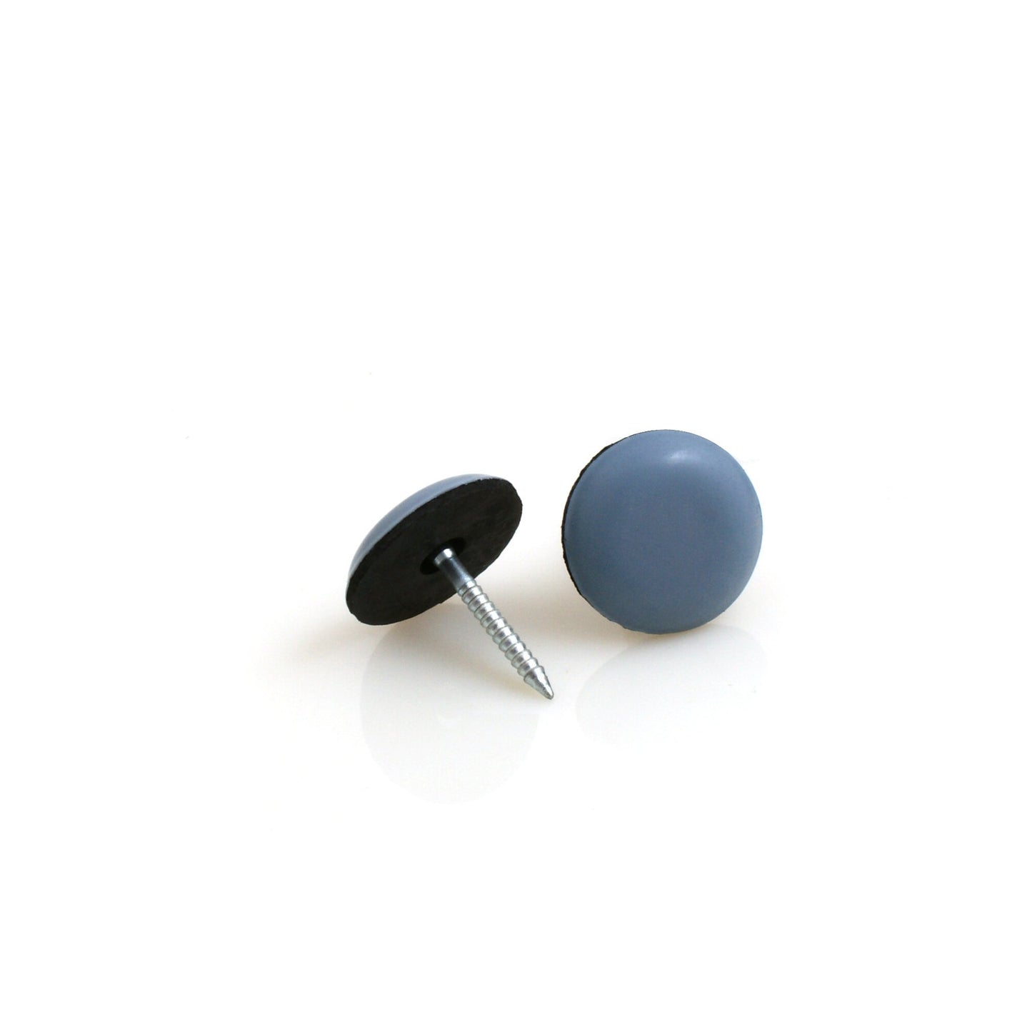Design61 Möbelgleiter 16x Bodenschutz Gleiter Teflon mit Nagel Ø 20 mm PTFE Stärke 4,9mm