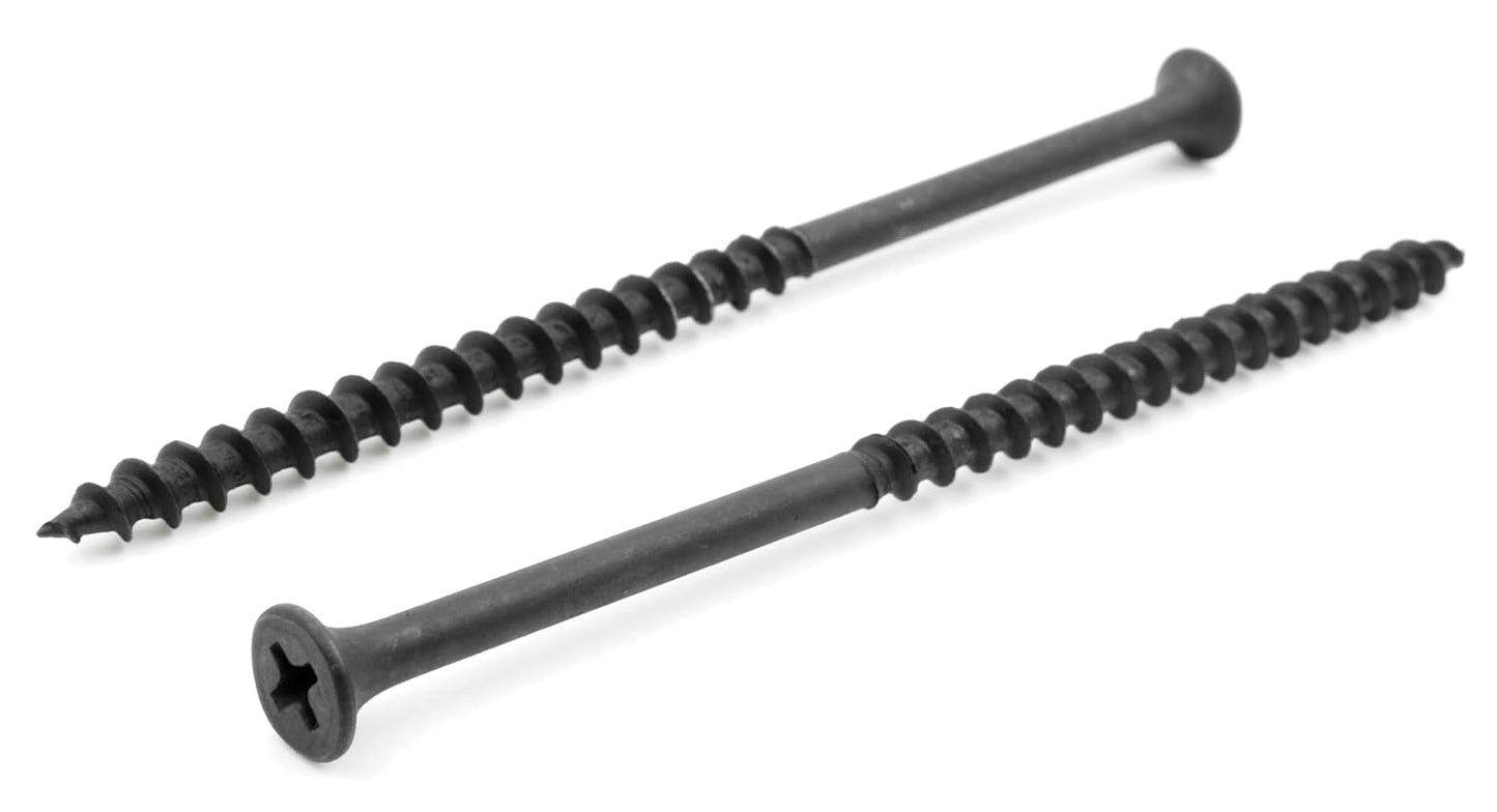 Design61 Schnellbauschrauben Grobgewinde 3,9 x 35 mm Trockenbauschrauben Gipsplattenschrauben Gipskartonschraube Rigipsschrauben Trockenwandschrauben Stahl Gehärtet Phosphatiert Schwarz 1000 Stück