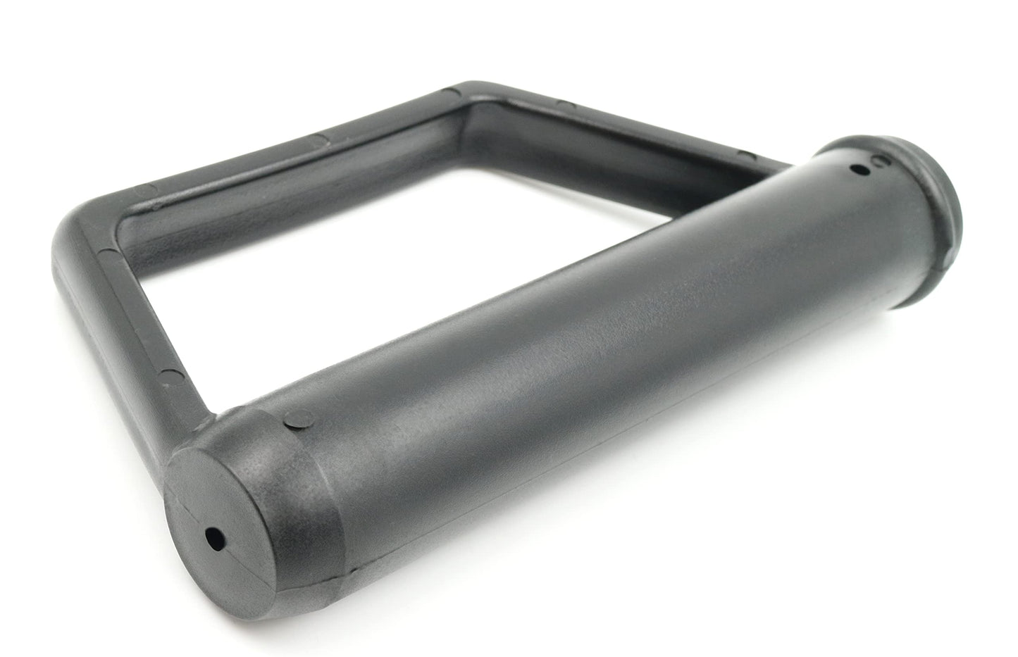 Design61 2x Universal Cylindrical Handle with Bar Wheelbarrow Handles 25mm in Black
