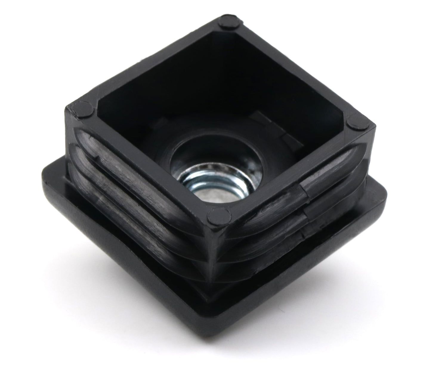 Design61 4X bouchons filetés pour tube carré 35x35 mm 1-2 mm avec filetage intérieur M10
