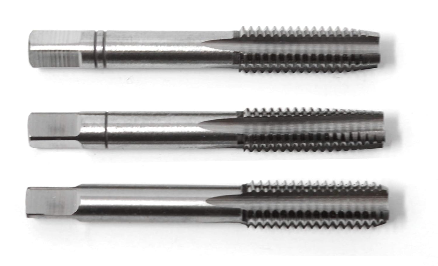 Design61 HSS-G Handgewindebohrer Gewindebohrerset DIN 352 3-TLG., rechts blank M8 x 63 x 1,25