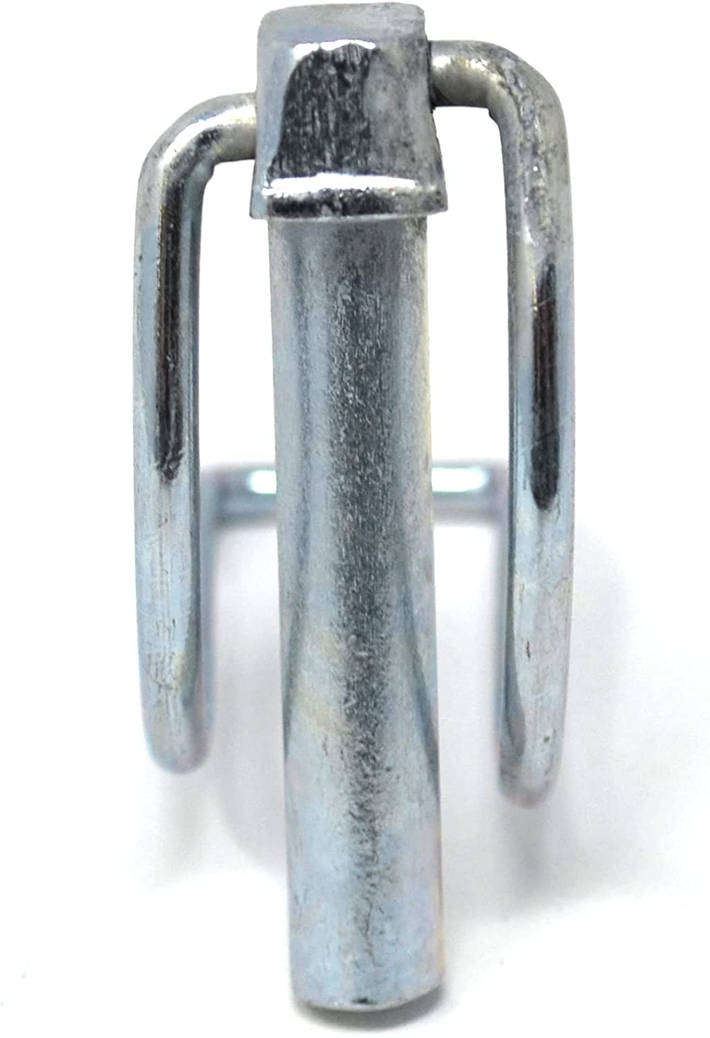 Design61 2x Rohr-Klappsplint Klappstecker 8 x 50 mm galv. verzinkt