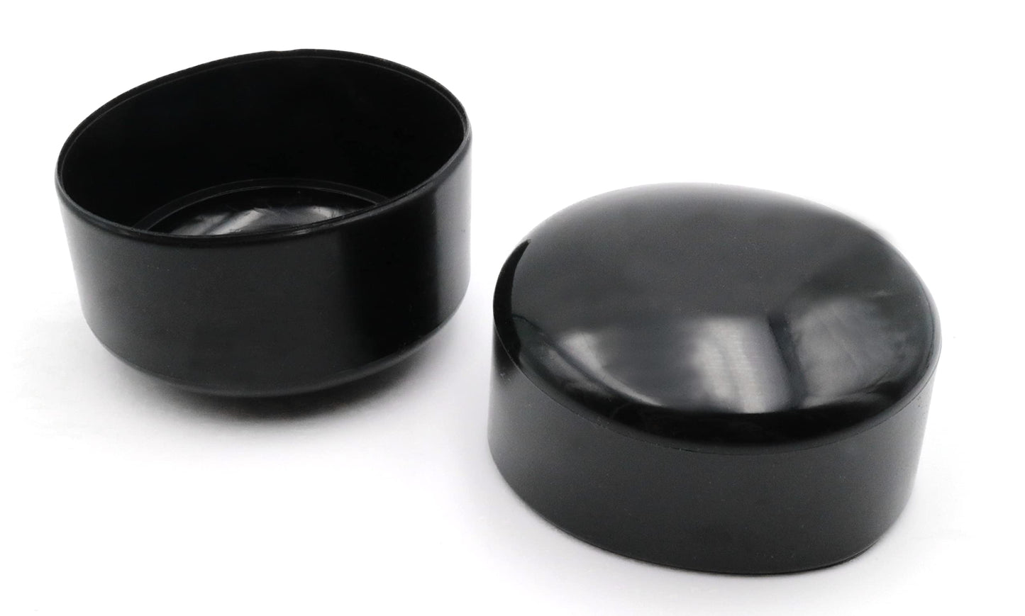 Design61 2X PVC cover caps for round pipes pipe caps Ø 62.5-64 mm