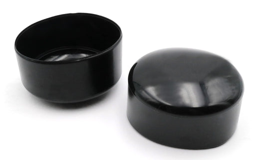 Design61 2x capuchons de protection en PVC pour tubes ronds, capuchons de tubes Ø 62,5-64 mm