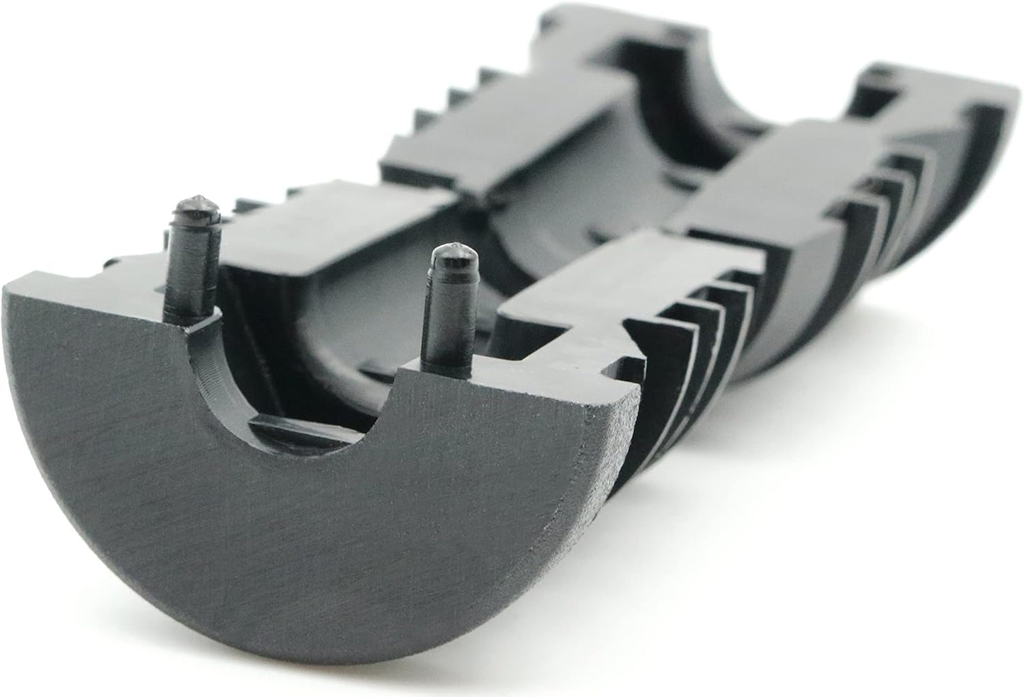 Design61 8X Justierstopfen für Rundrohr OHNE Gewinde Ø32mm 1,5 mm passend für M8 Metallmutter