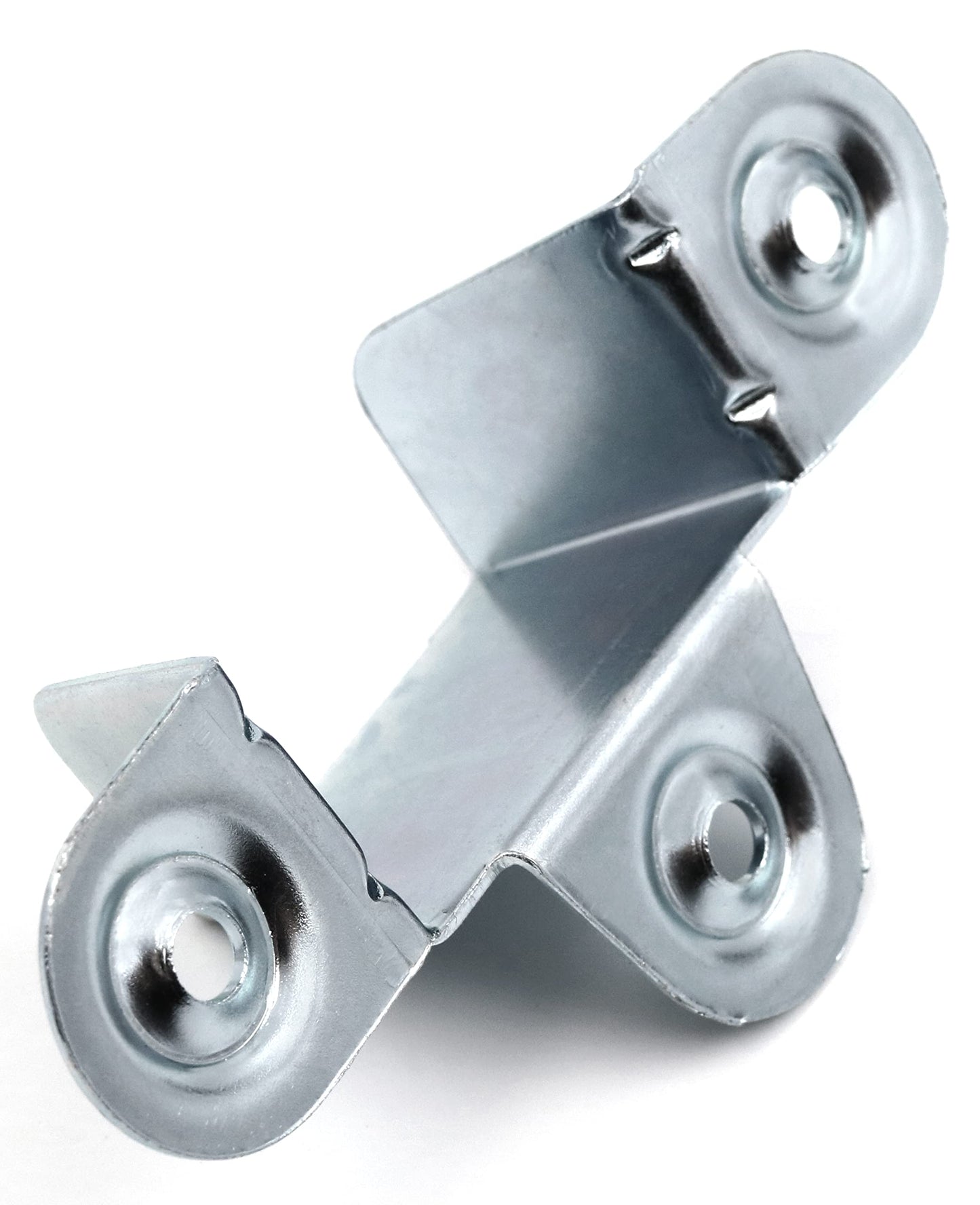 Design61 Set of 4 bed base connectors for double beds single beds base thickness 35mm for screwing steel galvanized