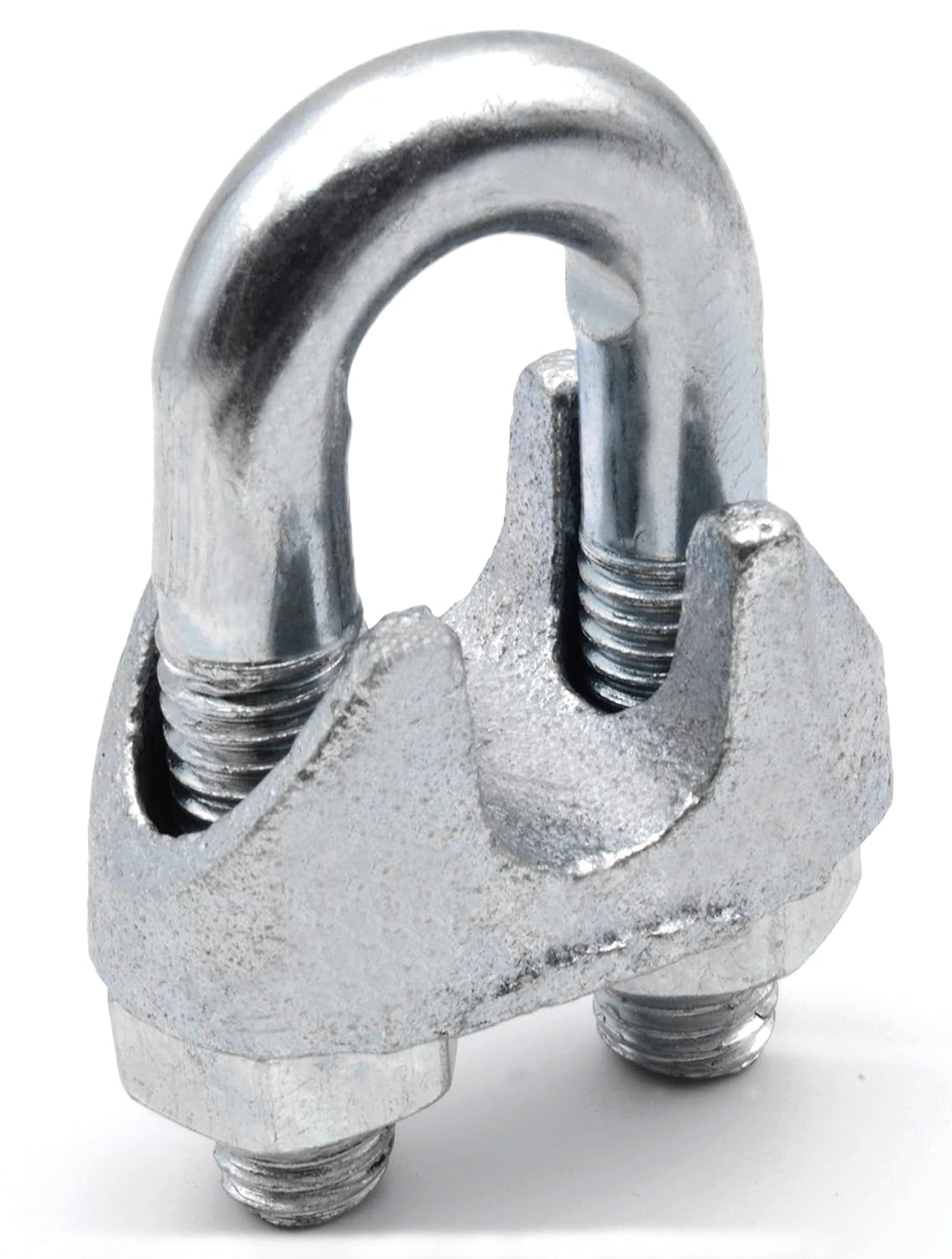 Design61 10x Drahtseilklemmen 6mm / 6,5 mm (1/4 inch) Galvanisch verzinkt ehemals DIN 741