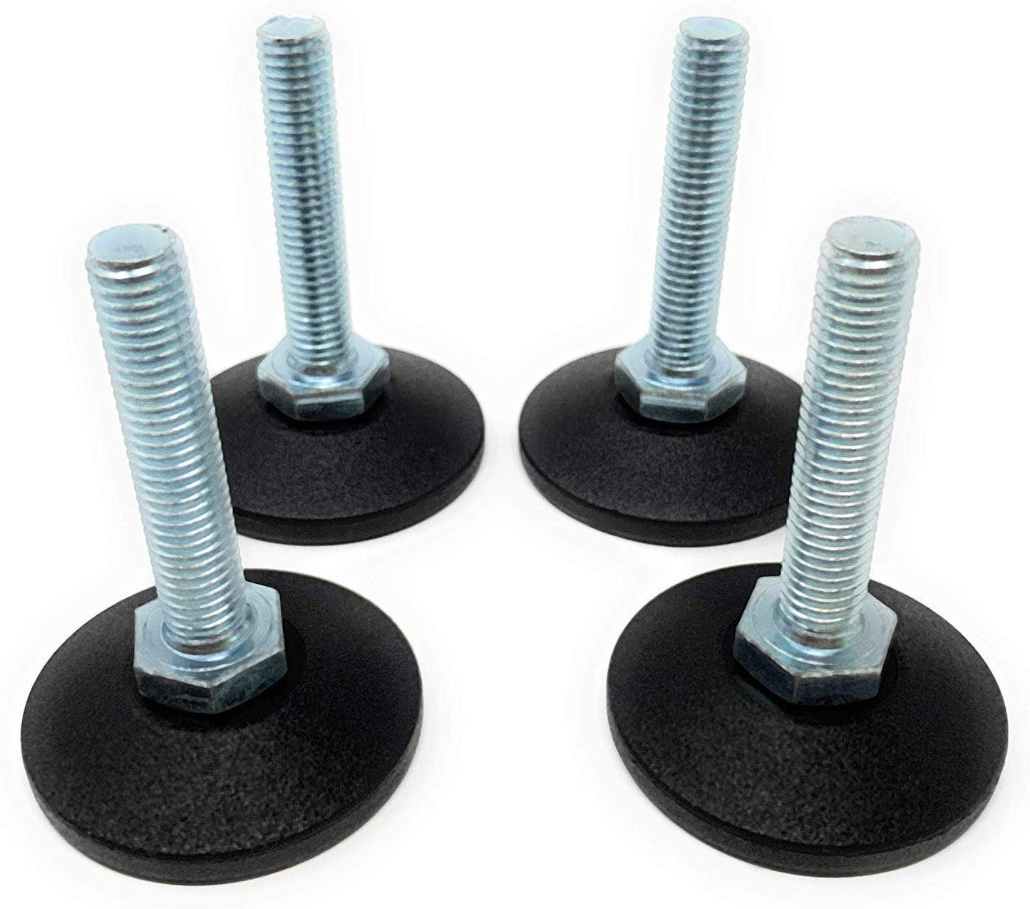 Design61 Set of 4 M8 x 50mm adjusting screw galvanized adjusting screw Ø 38mm