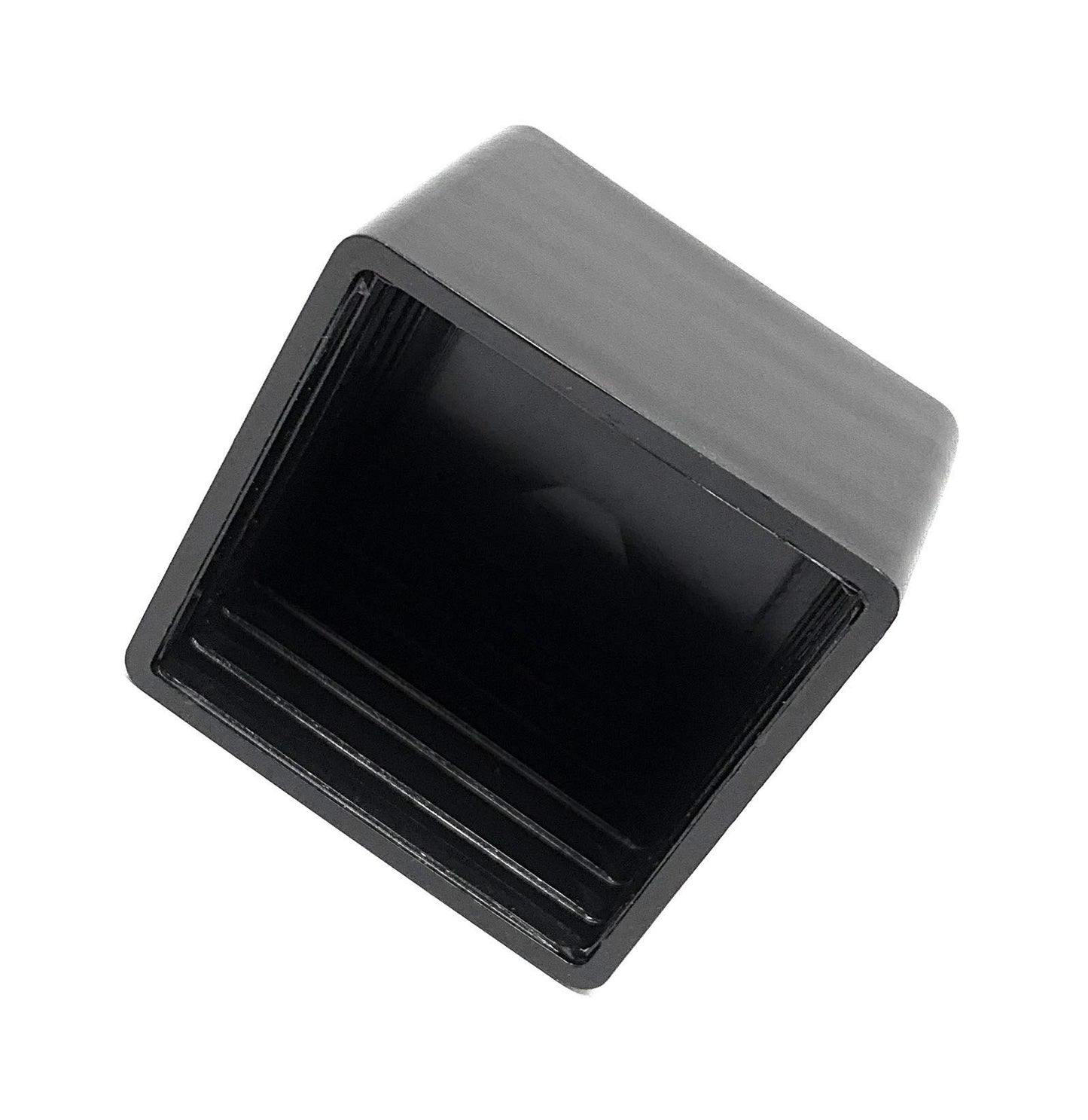 Design61 4x caps for square tubes 40 x 40 mm protective caps gliders floor protection for square tubes