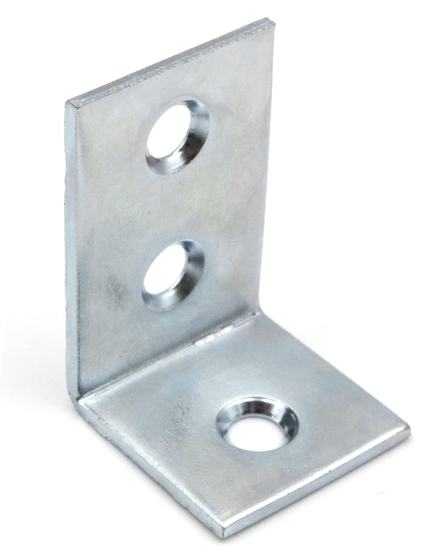 Design61 10er Set Winkelverbinder Möbel Winkel L-Winkel Stahl Verzinkt 31mm x 21mm