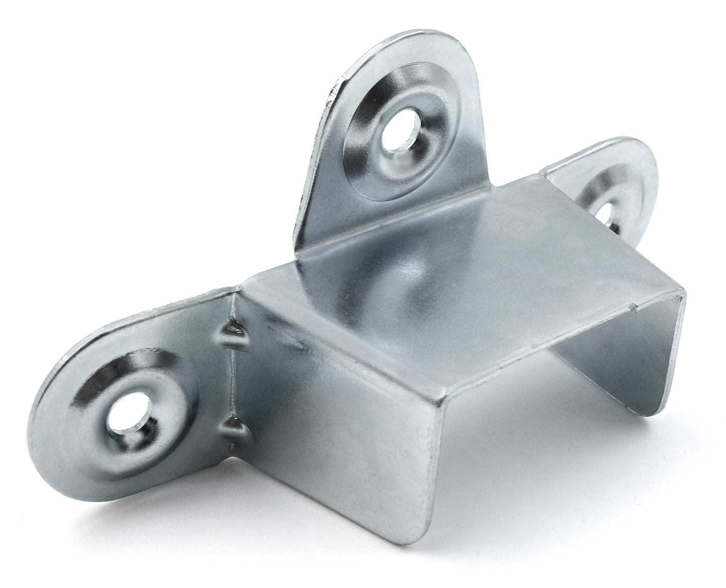 Design61 Set of 4 bed base connectors for double beds single beds base thickness 35mm for screwing steel galvanized
