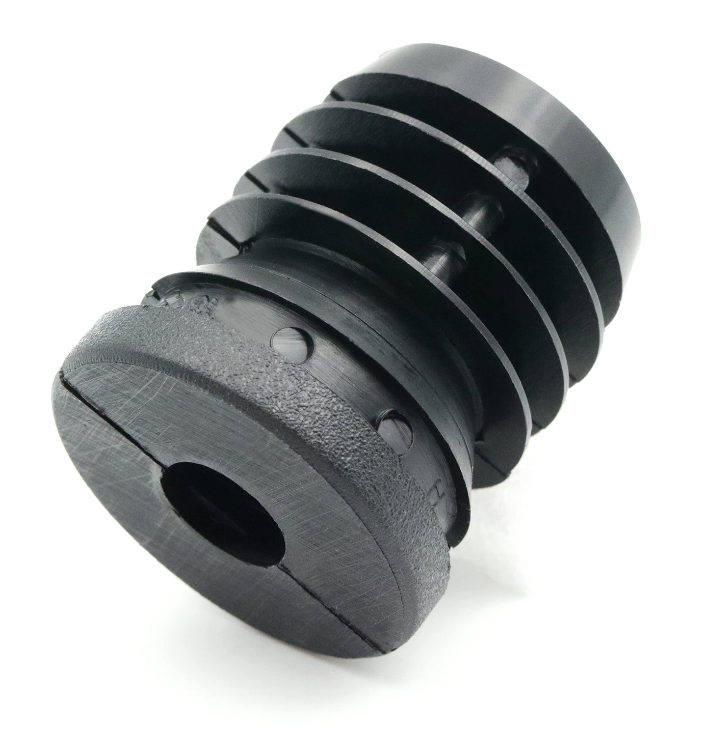 Design61 8x bouchons de réglage pour tube rond SANS filetage Ø32mm 1,5-2 mm adapté pour écrou métallique M10