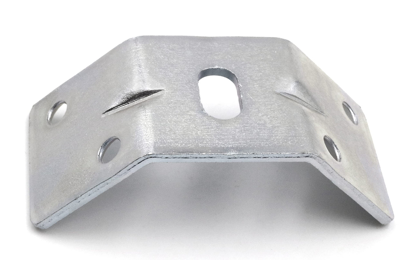 Design61 4er Set Winkelbeschlag Möbelbeschlag Tischbein Tischbeschlag Stahl 74,5mm x 34,5mm