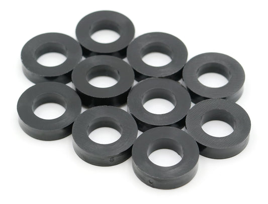 Design61 10x entretoises douilles d'écartement rondelles L 4 mm x Ø 15/8,2 mm M8 rondes HD-Polyéthylène