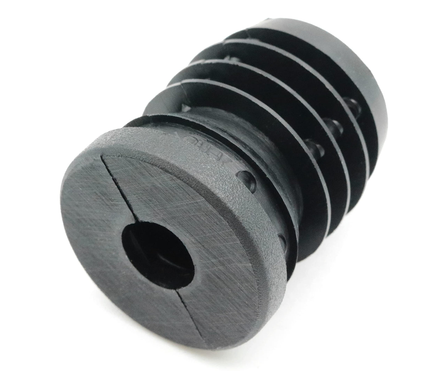 Design61 8x bouchons de réglage pour tube rond SANS filetage Ø32mm 1,5-2 mm adapté pour écrou métallique M10