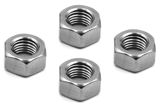 Design61 4x écrous hexagonaux en acier inoxydable M12 DIN 934 écrous en acier inoxydable standard