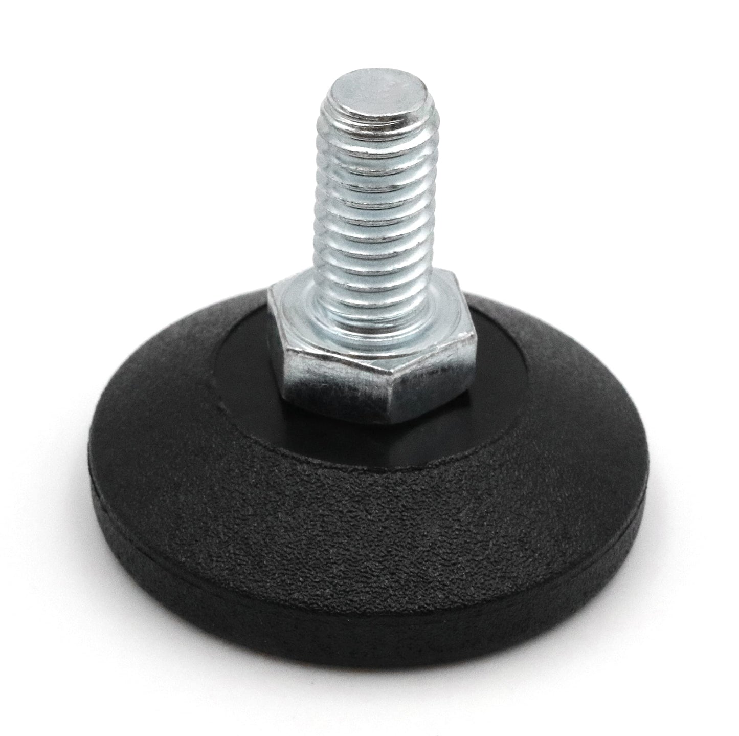 Design61 4X adjusting screw Ø 38 mm with galvanized adjusting screw M8 x 20mm (foot rotatable)