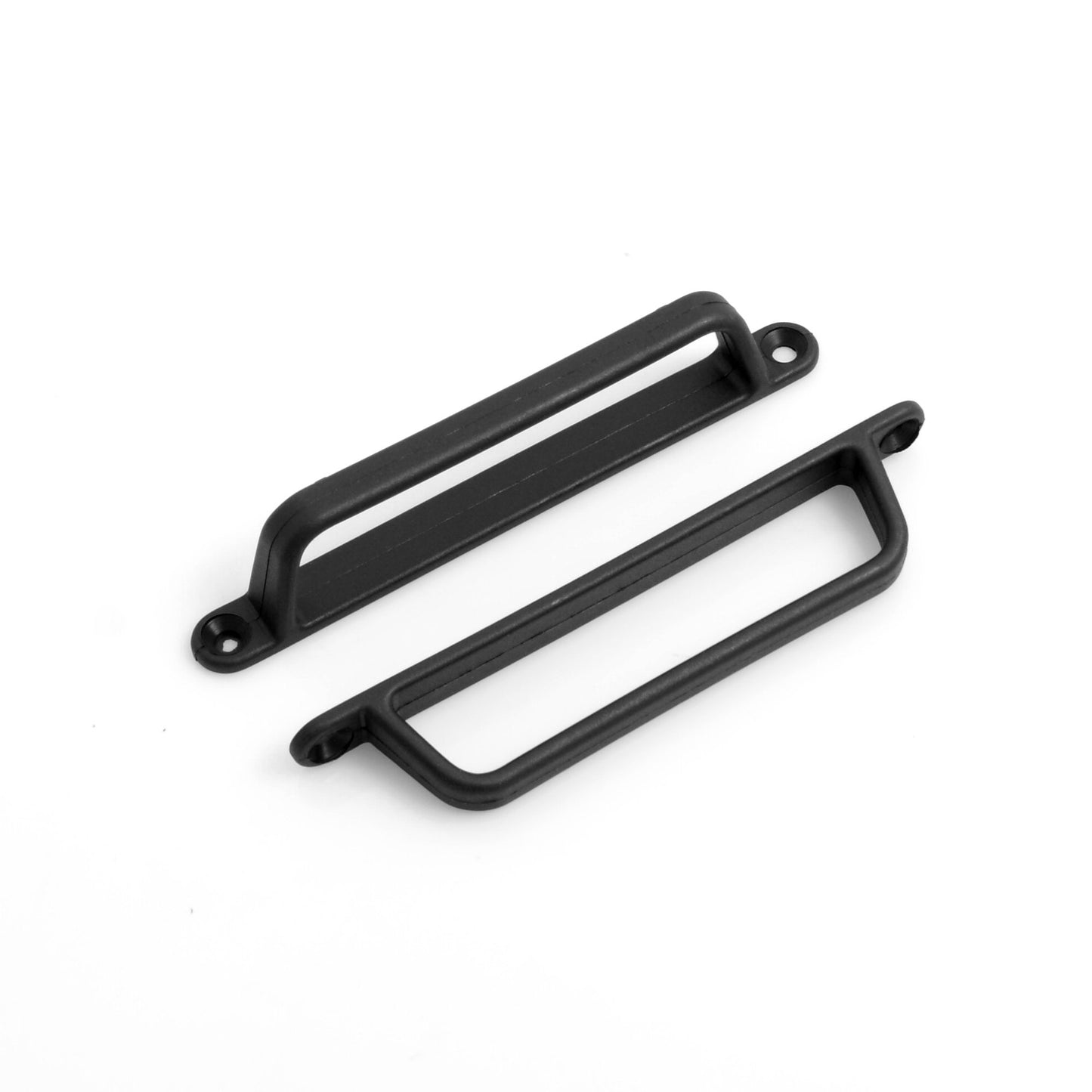 Design61 Bow Handle Set of 2 Handles Furniture Handle Made of Plastic 120mm in Black