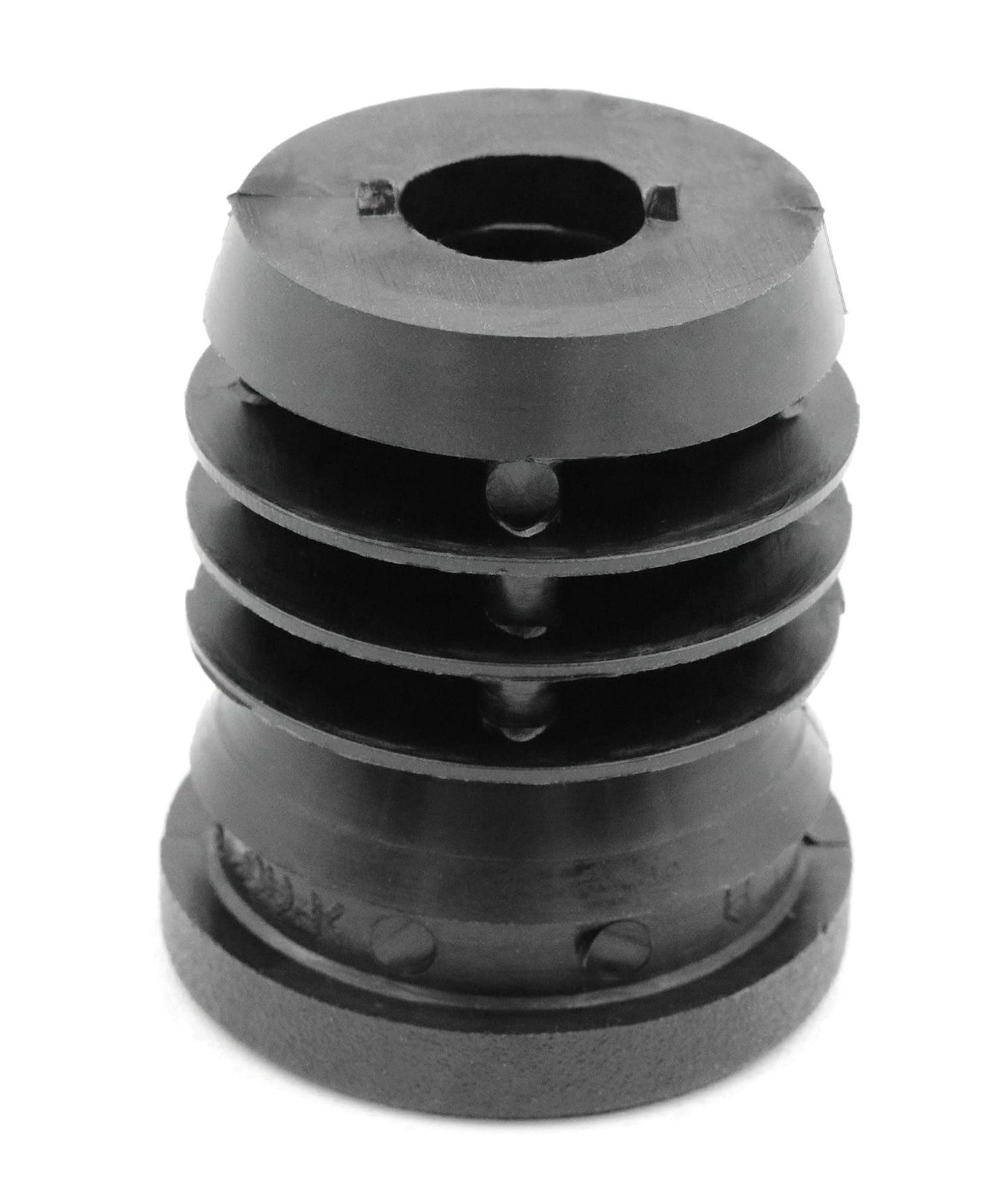 Design61 8x bouchons de réglage pour tube rond SANS filetage Ø32mm 1,5-2 mm adapté pour écrou métallique M10