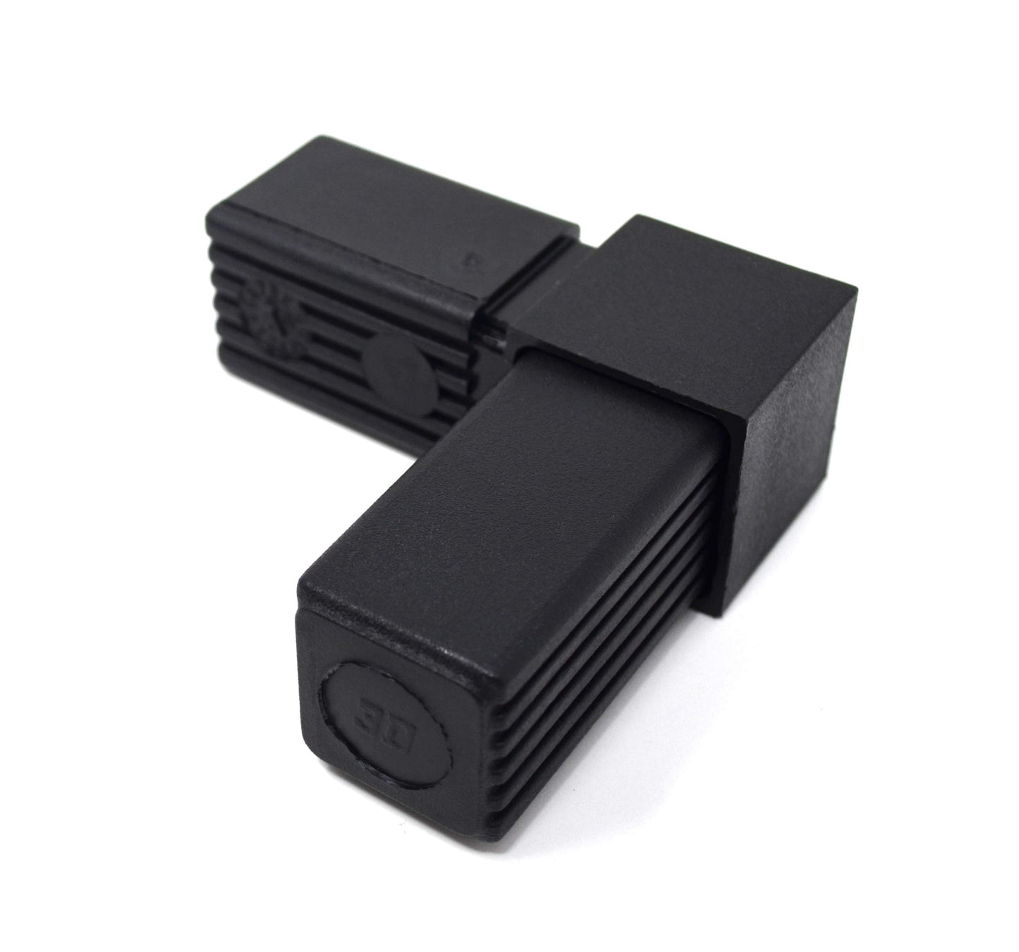 Design61 5x connecteurs (angle droit) 90° pour tubes carrés connecteur de tuyau 30 x 30 x 2 mm