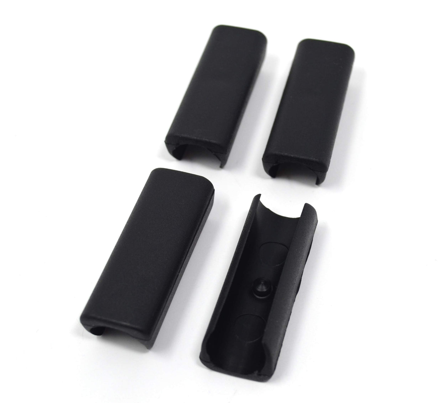 Design61 clamp shell gliders set of 4 chair gliders floor protection gliders Ø 10-11 mm with pin silencer furniture gliders