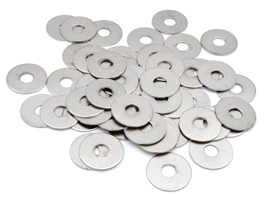 Design61 50x rondelles trou Ø 5,0 mm entretoise nickelée