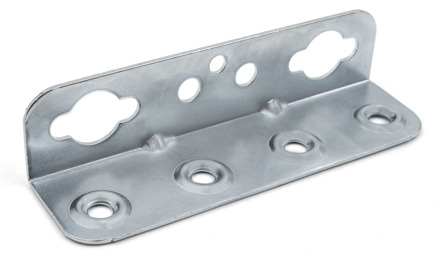 Design61 4X bed connector bed angle bed fittings angle connection fitting height adjustable 98 mm