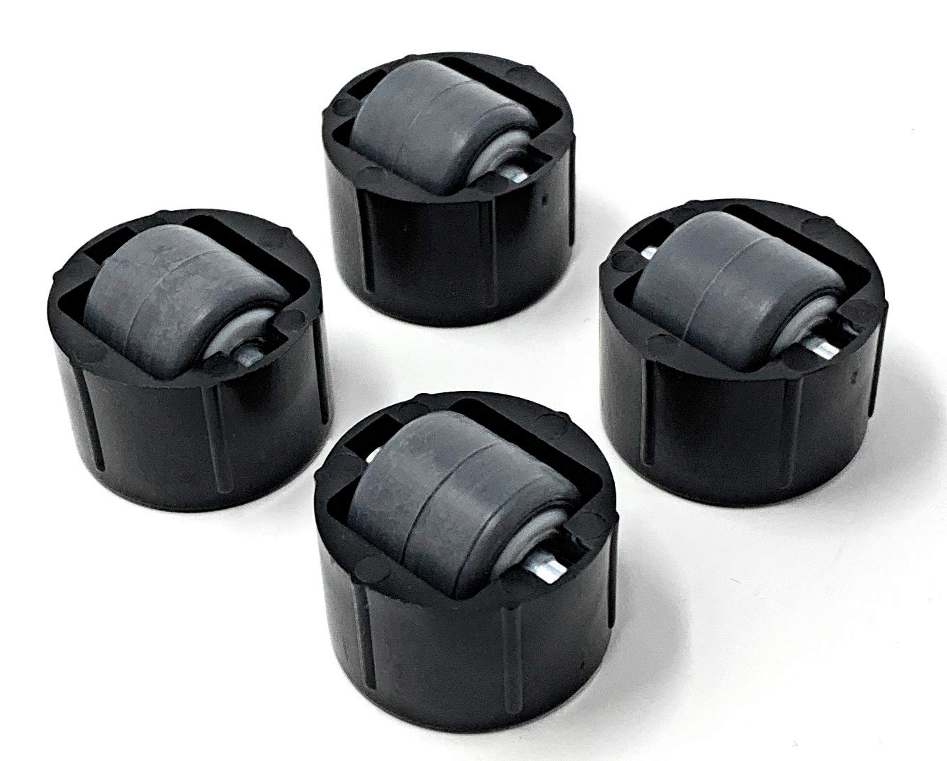 GERSO Lenkrolle 75mm mit Gewinde M10x20mm Set Möbelrollen 2x mit und 2x ohne Bremse GERSO Lenkrolle 75mm mit Gewinde M10x20mm Set Möbelrollen 2x mit und 2x ohne Bremse