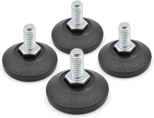 Vis de réglage Design61 4X Ø 38 mm avec vis de réglage galvanisée M10 x 16 mm