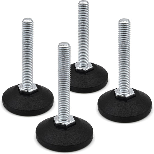 Vis de réglage Design61 4X Ø 38 mm avec vis de réglage galvanisée M8 x 80 mm